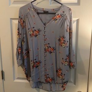 Torrid Georgette pullover blouse